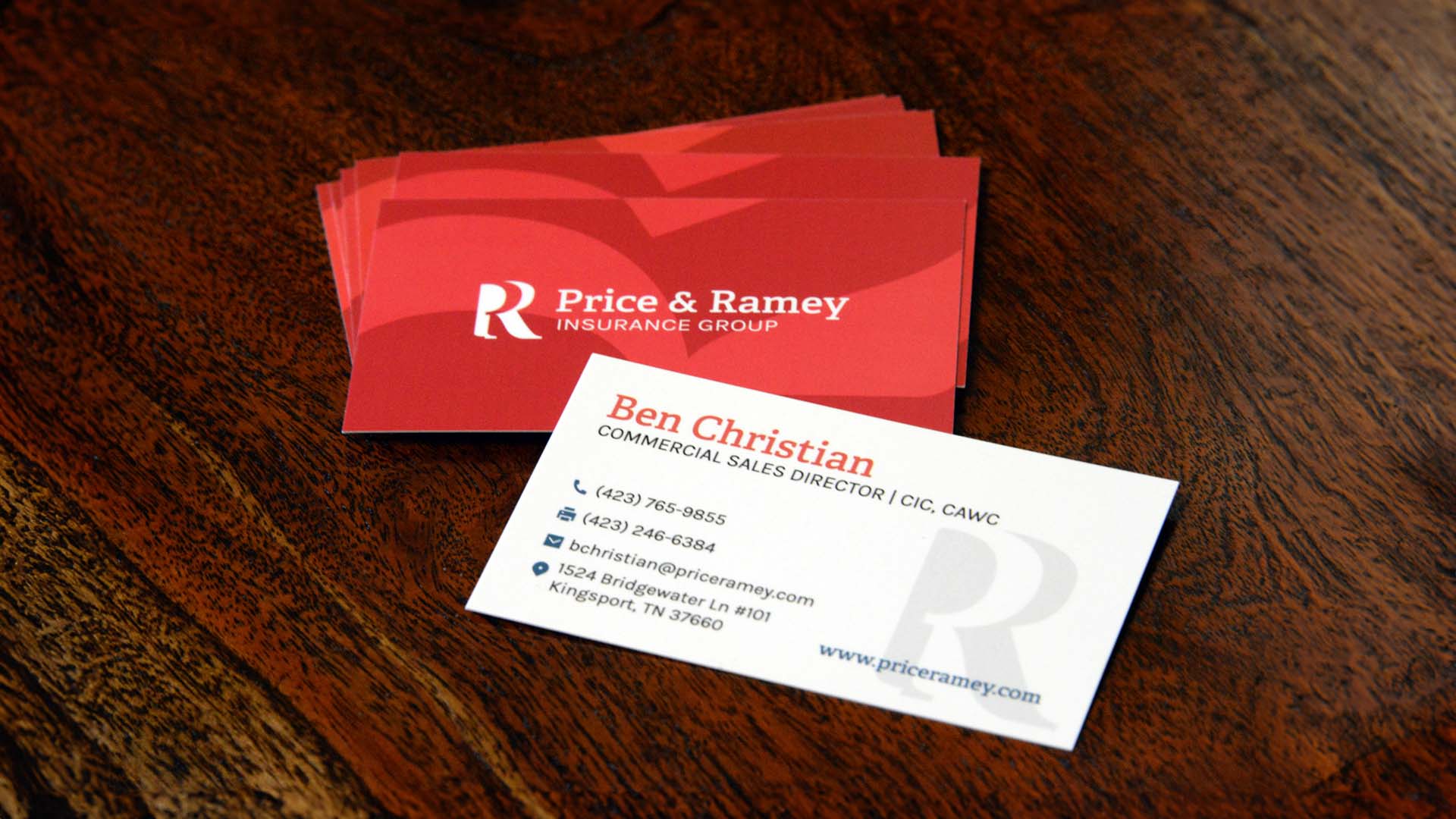 Price & Ramey Business Cards